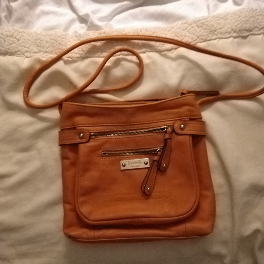 Tignanello Crossbody Bag in Orange *NWOT*